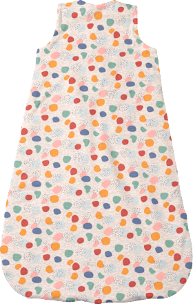 Kinder Schlafsack 2 TOG, 80 cm, mit Bio-Baumwolle, beige ALANA