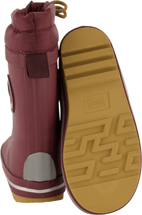 Gummistiefel gefüttert & mit Reh-Motiv, beere, Gr. 26/27 Mikk-Line