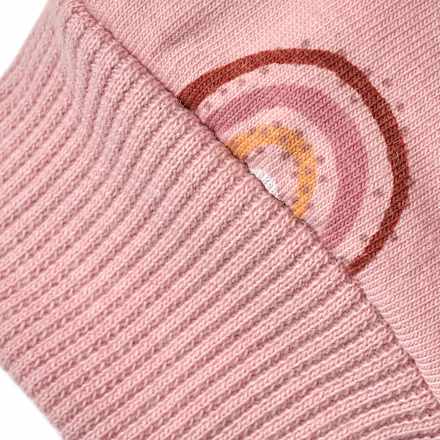 Handschuhe Pro Climate mit Regenbogen-Muster, rosa ALANA