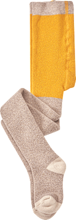 Thermostrumpfhose, beige & gelb, Gr. 98/104 PUSBLU