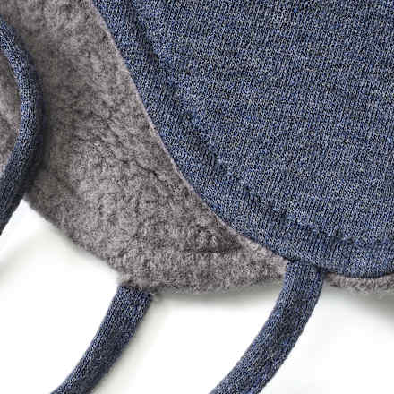 Mütze zum Schnüren, blau, Gr. 44/45 ALANA