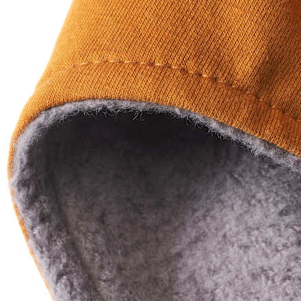 Mütze, braun & grau, Gr. 48/49 ALANA