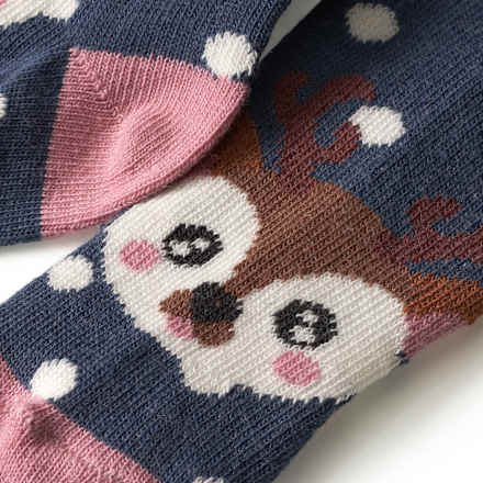 Strumpfhose mit Rentier-Motiv, blau, Gr. 86/92 ALANA