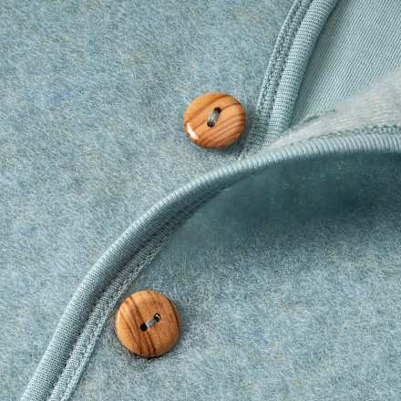 Jacke mit Bio-Schurwolle, blau, Gr. 62/68 ALANA