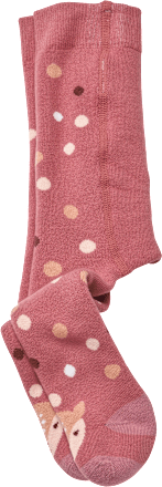Thermostrumpfhose mit Reh-Motiv, rosa, Gr.62/ 68 ALANA