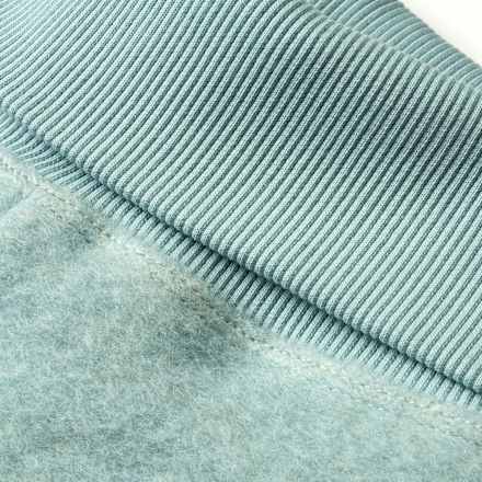 Hose mit Bio-Schurwolle, blau, Gr. 74/80 ALANA