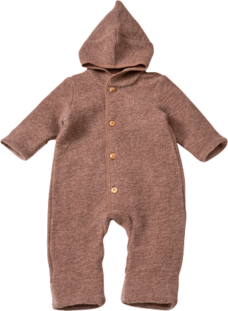 Overall mit Bio-Schurwolle, braun, Gr. 74/80 ALANA