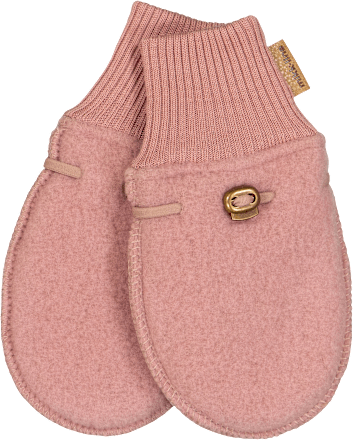 Handschuhe mit Wolle, rosa, Gr. 62/68 Mikk-Line