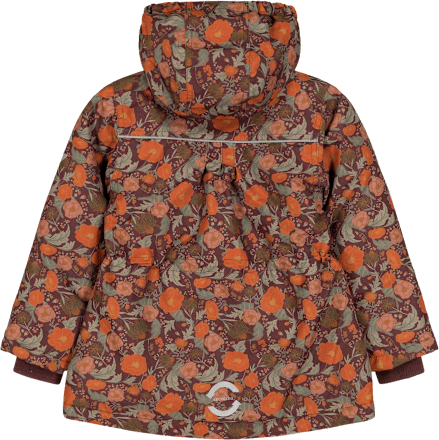 Schneejacke mit Blumen-Muster, bunt, Gr. 110/116 Mikk-Line