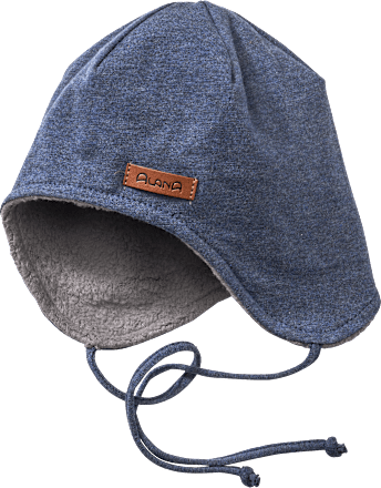 Mütze zum Schnüren, blau, Gr. 44/45 ALANA