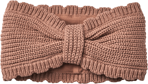 Sitrnband aus Strick, Gr. 54/55, braun ALANA