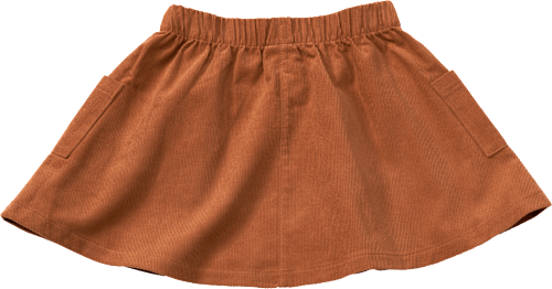 Rock aus Cord mit Knöpfen, braun, Gr. 98 ALANA