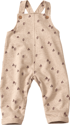 Latzhose mit Allover-Muster, beige, Gr. 62 ALANA