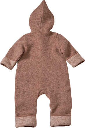 Overall mit Bio-Schurwolle, braun, Gr. 74/80 ALANA