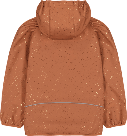 Softshelljacke mit abnehmbarer Kapuze, rot, Gr. 110/116 Mikk-Line