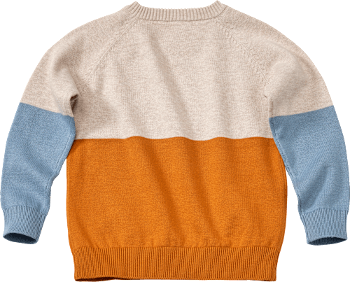 Pullover im Colourblocking-Design, bunt, Gr. 98 PUSBLU