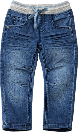 Jeans mit geradem Schnitt & Stretch, blau, Gr. 122 PUSBLU