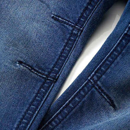 Jeans mit geradem Schnitt & Stretch, blau, Gr. 122 PUSBLU