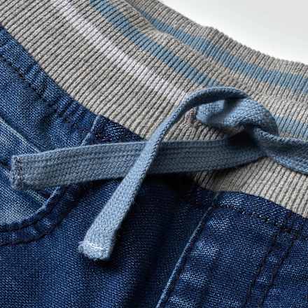 Jeans mit geradem Schnitt & Stretch, blau, Gr. 122 PUSBLU