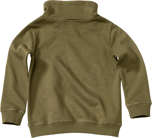 Sweatshirt mit Kragen, grün, Gr. 134 ALANA