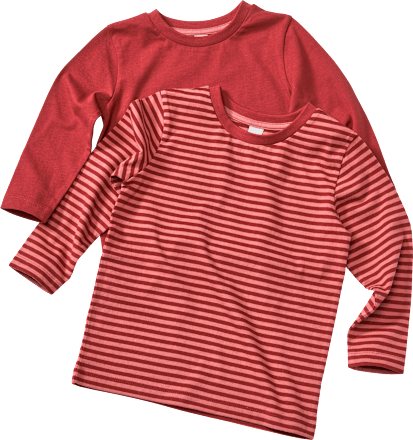 Langarmshirts, rot, Gr. 122 ALANA