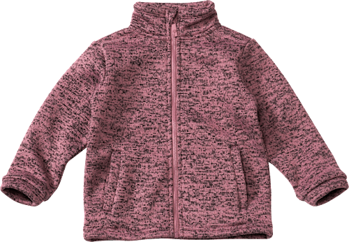 Fleecejacke mit Stehkragen, pink, Gr. 92 PUSBLU