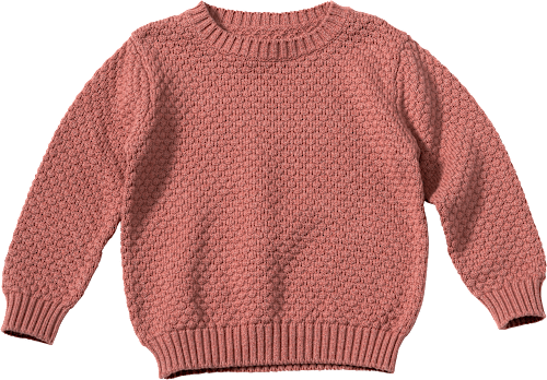 Pullover mit Struktur, rosa, Gr. 92 ALANA