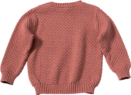 Pullover mit Struktur, rosa, Gr. 92 ALANA