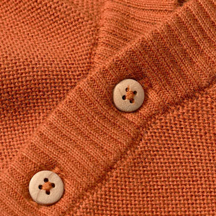 Pullover mit Kapuze, braun, Gr. 86 ALANA