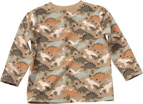 Shirt Pro Climate mit Dino-Muster, grün, Gr. 122 ALANA