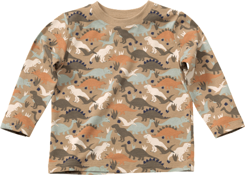 Shirt Pro Climate mit Dino-Muster, grün, Gr. 122 ALANA