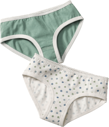 Slips, grün + weiß, Gr. 104 ALANA