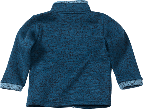 Fleecejacke mit Stehkragen, blau, Gr. 86 PUSBLU