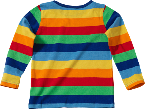 Langarmshirt mit Ringeln, bunt Gr. 122 ALANA