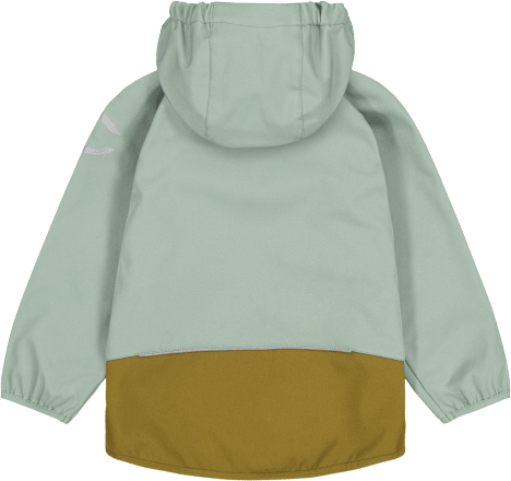 Softshelljacke, blau & grün, Gr. 110/116 Mikk-Line