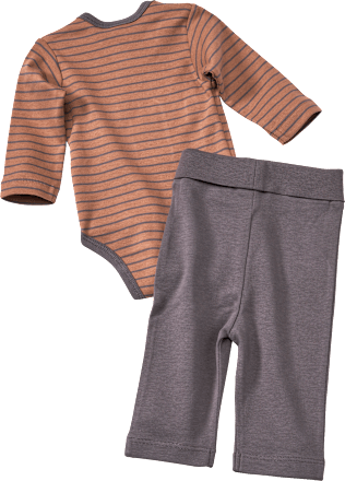 Set mit Body & Hose, braun, Gr. 50/56 ALANA