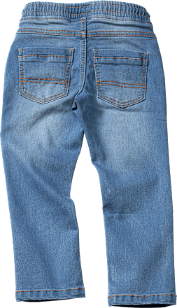 Jeans mit geradem Schnitt & Stretch, blau, Gr. 116 PUSBLU