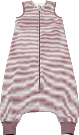 Schlafsack mit Beinen 2 TOG, mit Ringel-Muster, rosa, 110 cm ALANA