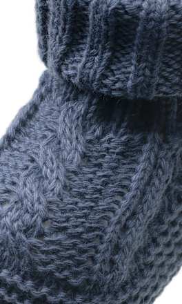 Strickschuhe, blau, 0-3 Monate ALANA