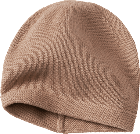 Erstlingsmütze, braun, Gr. 40/41 ALANA