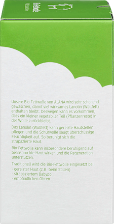 Fettwolle zum Zupfen aus Bio-Schurwolle ALANA