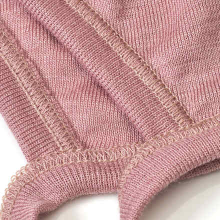 Mütze aus Bio-Wolle und Seide, rosa, Gr. 38/39 ALANA