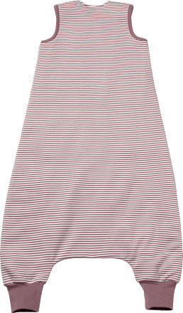 Schlafsack mit Beinen 2 TOG, mit Ringel-Muster, rosa, 110 cm ALANA