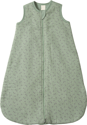 Schlafsack 2 TOG aus Musselin, grün, 70 cm ALANA