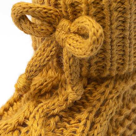 Strickschuhe, gelb, 0-3 Monate ALANA