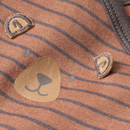 Set mit Body & Hose, braun, Gr. 50/56 ALANA