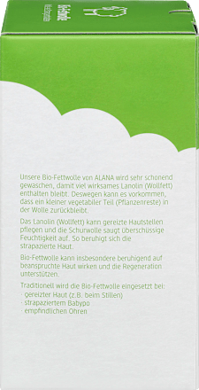 Fettwolle am Strang aus Bio-Schurwolle ALANA