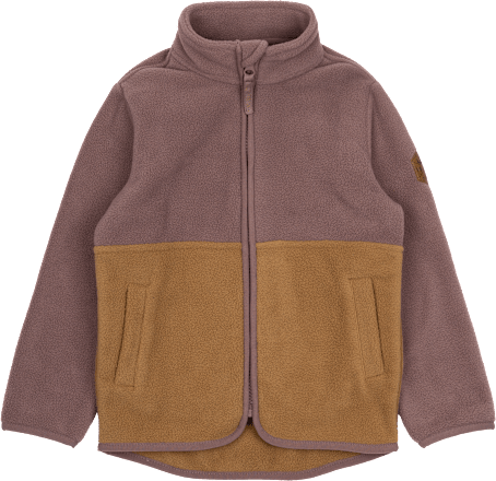 Fleecejacke, rosa & braun, Gr. 98/104 Mikk-Line