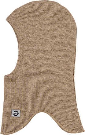 Schlupmütze mit Merinowolle, beige, Gr. 86/92 Mikk-Line