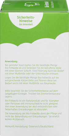 Fettwolle am Strang aus Bio-Schurwolle ALANA